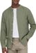 ONLY & SONS ONSCAIDEN LS SOLID LINEN MAO - Heren Overhemd - Maat XL - Swamp
