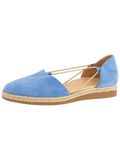 Paul Green Ballerina met riempjes blauw