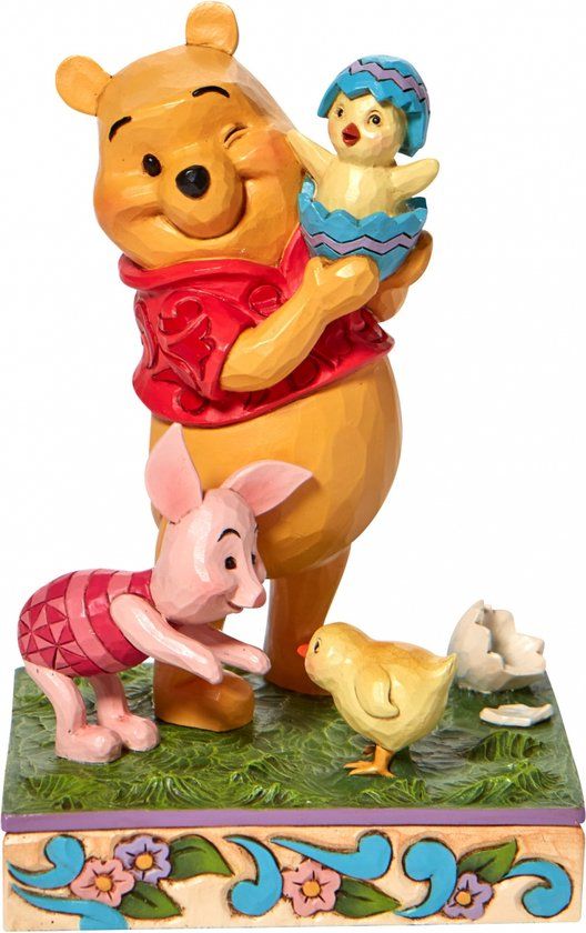 Disney Traditions Easter Pooh & Piglet Figurine - 14cm