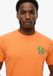 Superdry SD&Co. Relaxed T-shirt Heren S Firecracker Orange