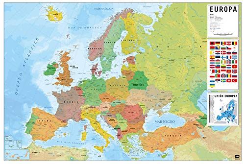 Grupo Erik Europa ES, Polytisch, meerkleurig, 61 x 91,5 cm
