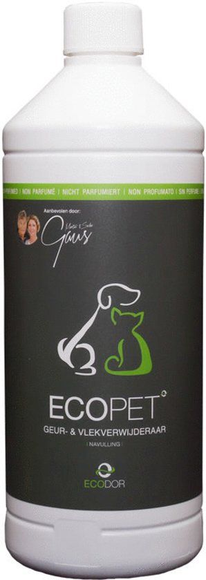 Ecodor Ecopet Navulverpakking 1 l