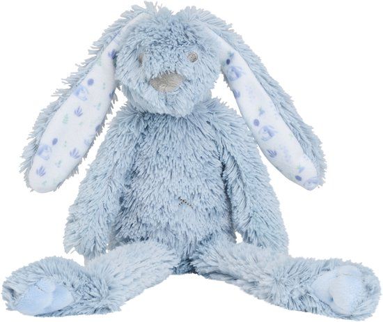 Happy Horse Graphic Konijn Richie Knuffel 28 cm - Vergrijsd Blauw