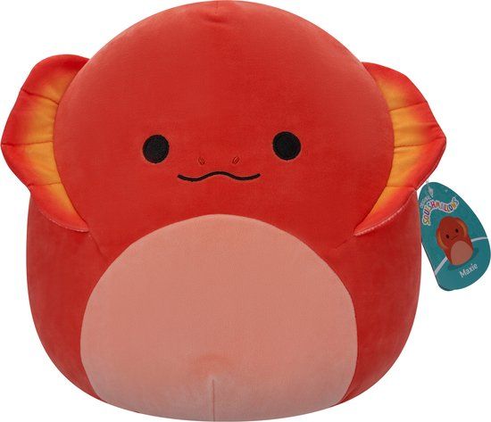 Squishmallows Maxie - Red Frilled Lizard Plush - 30cm