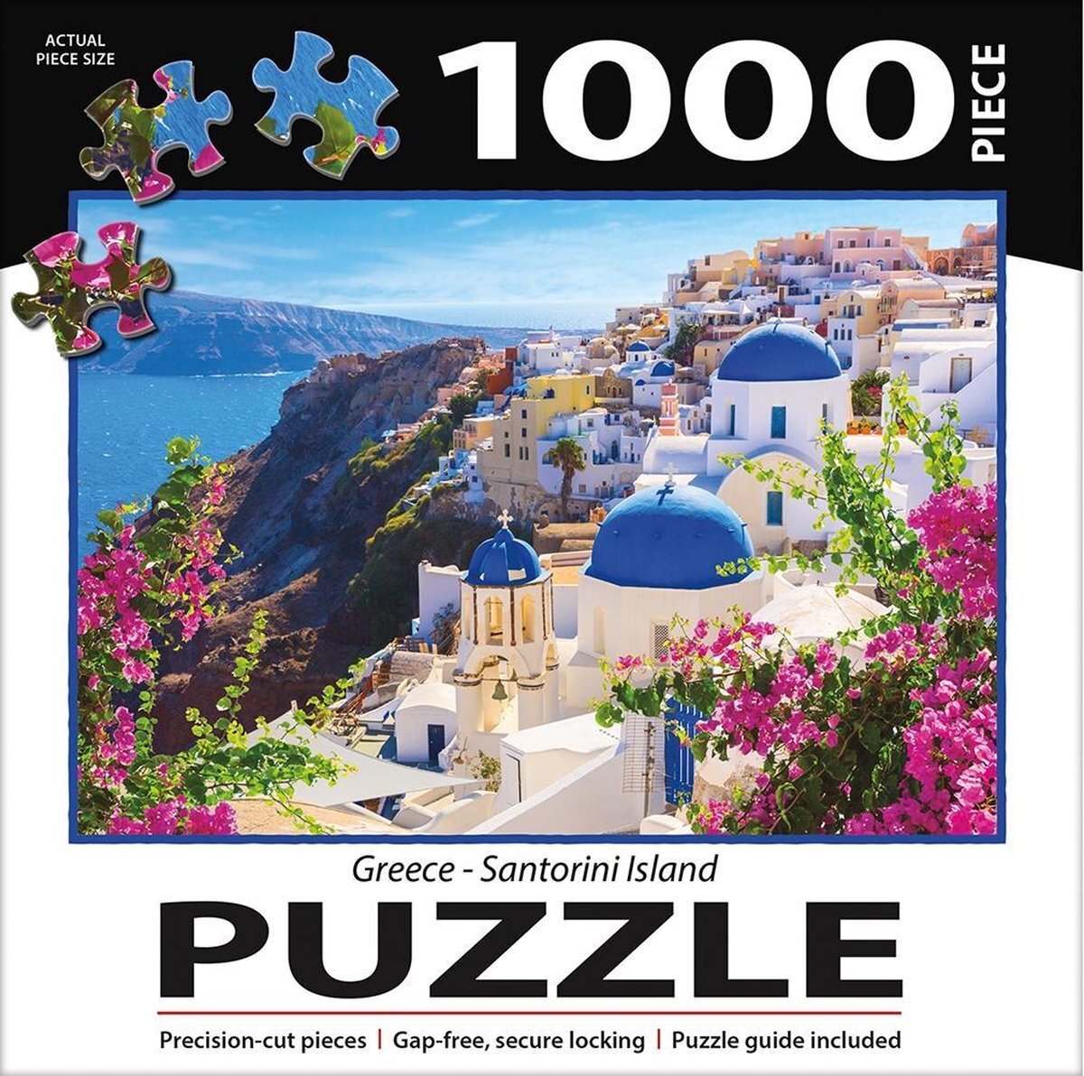 Comello Santorini Island Greece Puzzel - 1000st