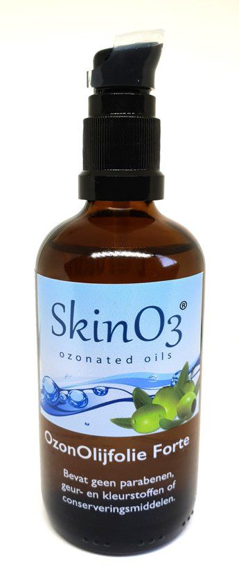 SkinO3 OzonOlijfolie Forte - 100ml - Parfumvrij - Unisex