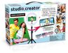Ensemble de création Video Studio – Pack influenceur avec anneau lumineux, trépied et écran vert