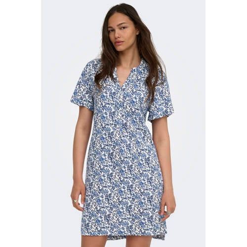 ONLY Blue Floral Summer Dress