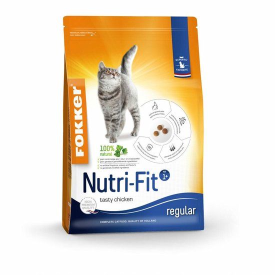Fokke, R. Cat Nutri-Fit Kip 10 kg