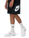 Nike Heren Shorts M Nk Club Short WVN, Black/White, FN3303-010, XS