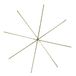 Rayher 2524900 draadster voor parels, diameter 8 cm, draaddikte 0,6 mm, SB-Btl 4 stuks