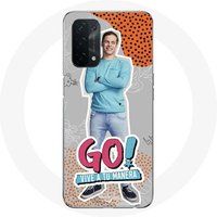 Maniacase Etui voor Oppo A74 5G Volg je dromen Juanma Portolesi