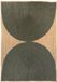 Vivaraise Tapis Kosta Olive 160x230 cm Jute/Polyester