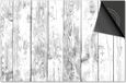 Dietrix Inductie Beschermer 60x60 - Hout en Boom - Latten hout grijs wit
