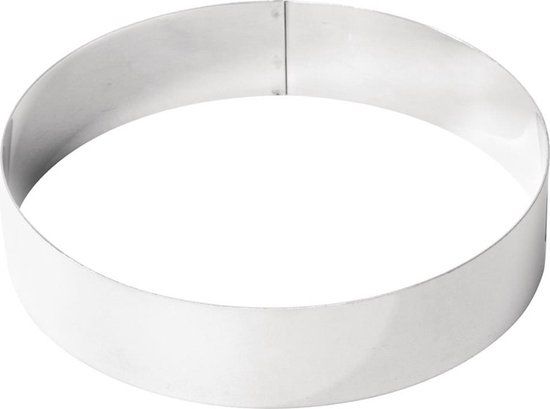 De Buyer Mousse Ring RVS | Ø200x45(h)mm