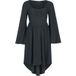 KIHILIST by KILLSTAR KILLSTAR KIHILIST Gothic Midi-jurk Eye Of Eris Midi Dress Zwart