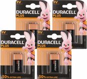 Duracell 4x 9 volt blok batterijen - High Energy