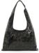 FREDsBRUDER Leren schoudertas Ever Faded Hobo Faded Black zwart