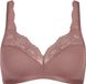Sloggi Romance Soft Bra BH zonder beugel - Zonder vulling en niet voorgevormde kanten Bh - Zwart - Wit - 80A