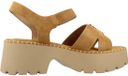 Tamaris - Dames - Sandalen met hak - Maat 41 - Bruin