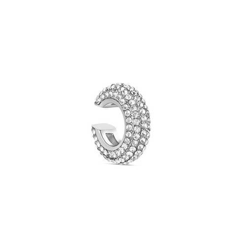 Club Manhattan Ice Pave Ear Cuff Small zilverkleurig