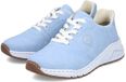 Rieker damesschoenen lage schoenen M4903-12 blauw extra breed