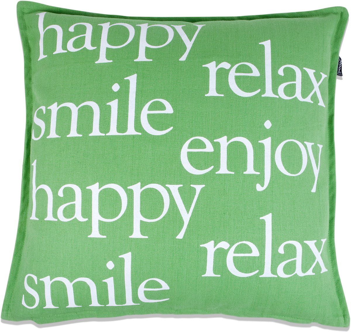 In the Mood Prt Happy Sierkussen 50 x 50 cm Groen