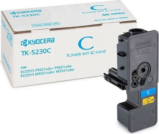 Kyocera TK-5230C Toner Cartridge - Cyaan - Origineel