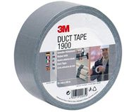 3M Weefseltape 1900 zilvergrijs 50 mm x 50 m