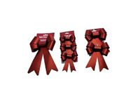 PARTENOPE SRL MOD2 rood COCCARDE Kerstmis Mis.Ass, Zoals foto, uniek