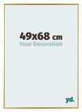 yd. Cadre photo 49x68 cm Plastique Or Evry