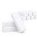 LALILL 10 stuks White Nail Polish Block Nagelvijl 9,5 x 2,5 x 2,5 cm - Schuurblok - Vijl om te slijpen - Nagelpolijstblok - Schuurblok voor manicure