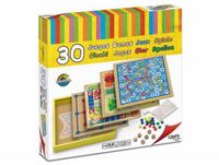Cayro 30 Spellen - Complete Houten Speeldoos