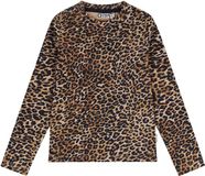 Tumble 'n Dry Tumble & Dry longsleeve t-shirt meisjes - bruin - maat 110