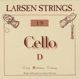 Larsen Cellosnaren Original Fractional - kleine maten D 1/8 Medium