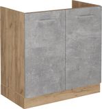 Vicco R-Line Wastafelkast – 80 cm zonder werkblad Beton