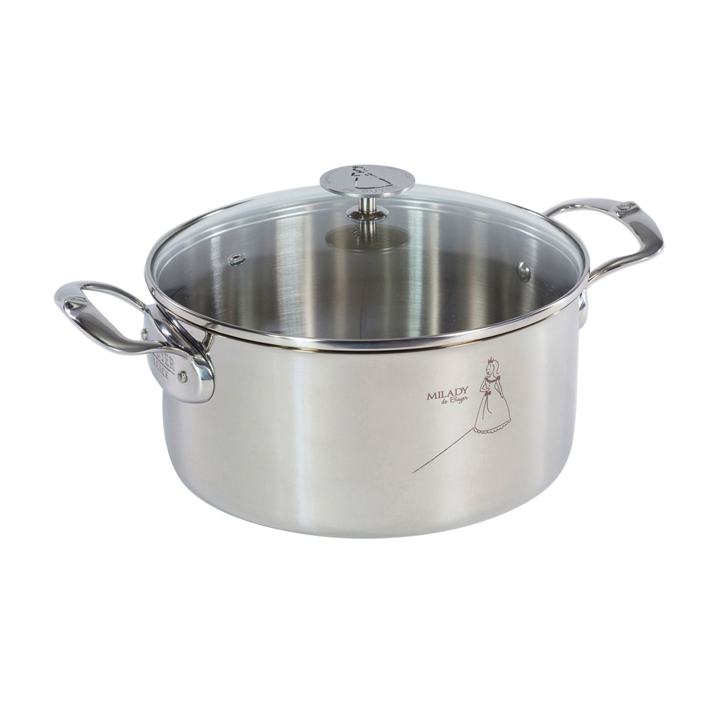 de Buyer 3427.24 Steelpan - Roestvrijstaal - 240 mm