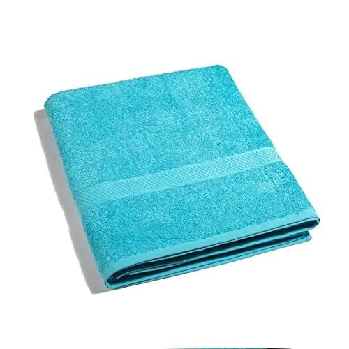 Caleffi Badhanddoek Minorca Aqua van katoen - 8053734021676