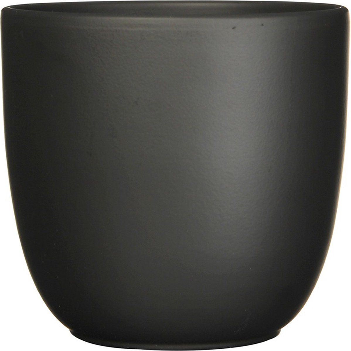 Mica Decorations Tusca - Bloempot - Ø 22.5 cm - Zwart Mat