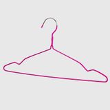La Briantina Set van 4 antislip kleerhangers van rubber, breedte 40 cm, kleur willekeurig, 4 stuks