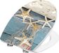Cornat Toiletbril met soft close, thermoplastic, blauw, starfish print