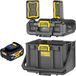 DeWalt DWST08061-1 Werkzeugkoffer mit integrierter Beleuchtung 395 x 352 x 255 mm ToughSystem 2.0 + 1x Akku 4,0 Ah - ohne Ladegerät