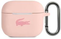 Lacoste Housse pour AirPods 3 Silicone Rose