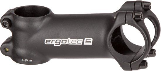 ERGOTEC Stuurpen Shark-ahead 28.6/90/31.8 Mm Zwart