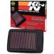 K&N Vervangingsluchtfilter compatibel met Suzuki GSF650 Bandit/S 2005-2009 GSF1200/1250 Bandit 2006-2009 (SU-6505)