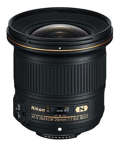 Nikon AF-S NIKKOR 20mm f/1.8G ED Lens