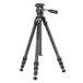 Vanguard Veo 5 264CO28 reisstatief van carbon, observatiekop, 2-weg, 26 mm