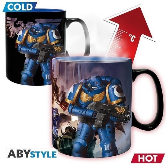 WARHAMMER 40K - Ultramarine - Mug Heat Change 460ml