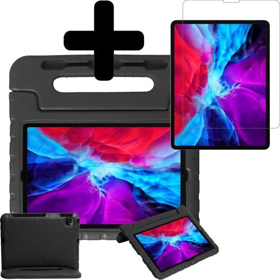Kinderhoes voor iPad Pro 11 inch (2020) - Kidsproof - Zwart