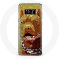 American Pit Bull Terrier Maniacase Hoesjes voor Samsung Galaxy S8 Plus